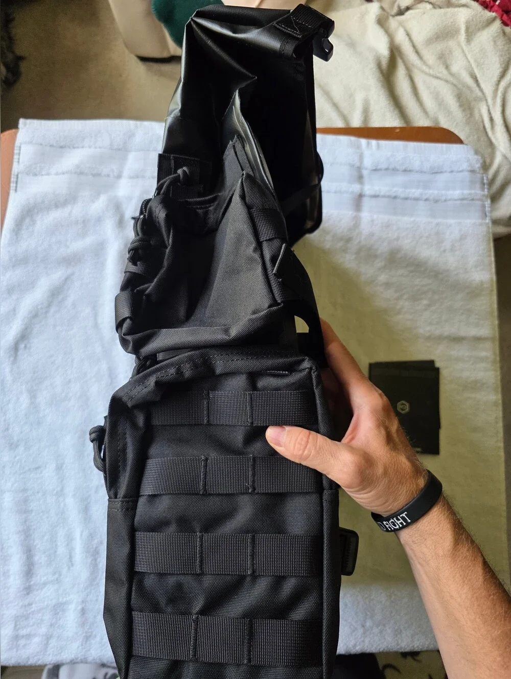Mission Darkness Signal Blocking MOLLE Faraday Dry Backpack 40L
